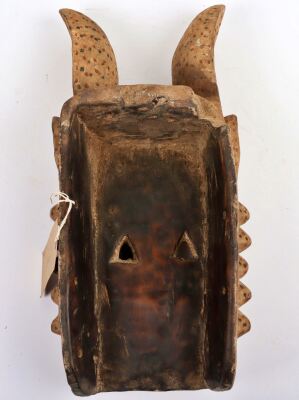 A Dogon ceremonial wood mask helmet, Walu style of Central Mali - 6