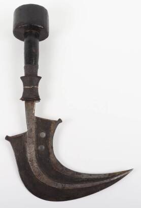 African Mangbetu Sickle Sword