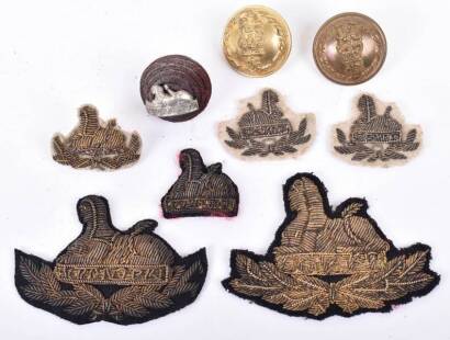 Victorian Gloucestershire Regiment Officers Badges