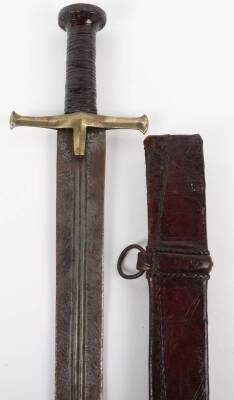 Large Sudanese Hadendowa Broadsword, 1890 - 2