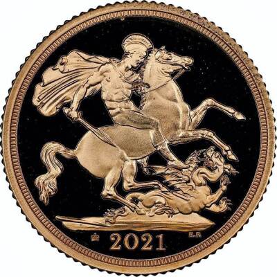 NGC Ð Elizabeth II (1952-2022), Sovereign, 2021