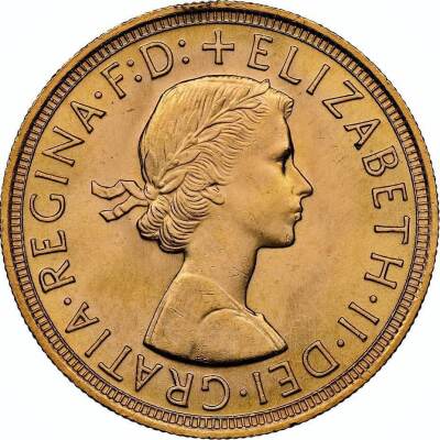 NGC Ð Elizabeth II (1952-2022), Sovereign, 1957 - 3