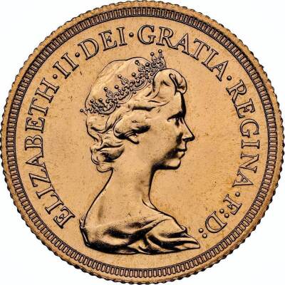 NGC Ð Elizabeth II (1952-2022), Sovereign, 1980 - 3