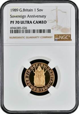 NGC Ð Elizabeth II (1952-2022), Sovereign, 1989 - 2