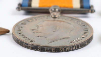 An Interesting Army 1914 Star Long Service Medal Group of 3 to a Warrant Officer who Served in the Army Service Corps Before Transferring to the Tank Corps Where he Earnt his Long Service Medal - 4