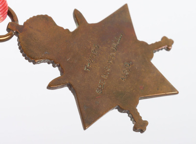 An Interesting Army 1914 Star Long Service Medal Group of 3 to a Warrant Officer who Served in the Army Service Corps Before Transferring to the Tank Corps Where he Earnt his Long Service Medal - 8