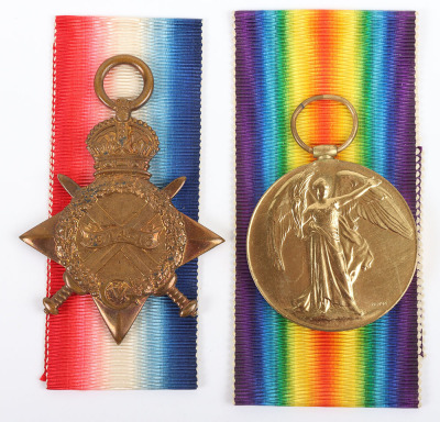 Great War 1914-15 Star and Victory Medal Royal Field Artillery - 8