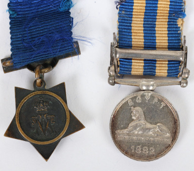 4 Contemporary Victorian Miniature Medals Covering Service in India and Egypt - 6