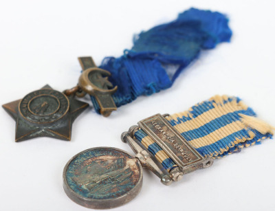 4 Contemporary Victorian Miniature Medals Covering Service in India and Egypt - 8