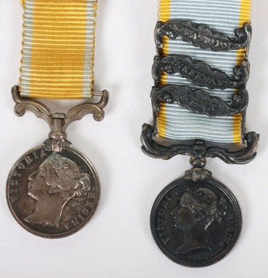 Collection of 5 Contemporary Victorian Miniature Medals for Service in the Crimea and the Baltic - 4