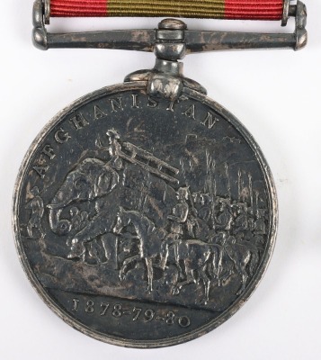 Second Afghan War Campaign Medal Pair to a Piper in the 92nd (Gorgon Highlanders) Regiment of Foot, During the Assault on Pir Paimal in the Battle of Kandahar he Struck up a Tune on his Bagpipes Until the Bag was Pierced by an Enemy Bullet - 8