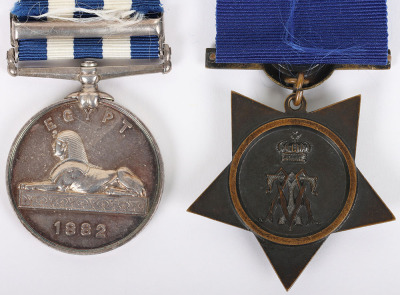 Egypt & Sudan Campaign Medal Pair to an Able Seaman on H.M.S. Superb - 4