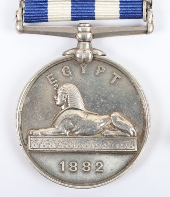 Egypt & Sudan Campaign Medal Pair to the 1st Battalion Gordon Highlanders - 8