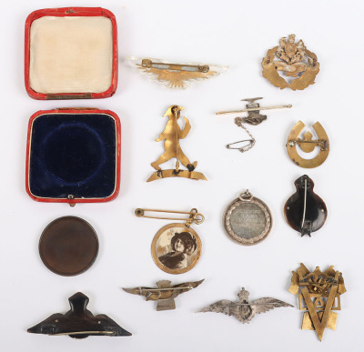 Grouping of Royal Air Force Sweetheart Brooches - 2