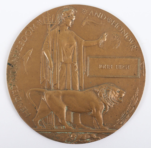 Great War Bronze Memorial Plaque