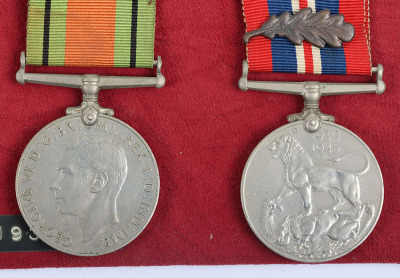 Display of WW2 British Campaign Medals - 5