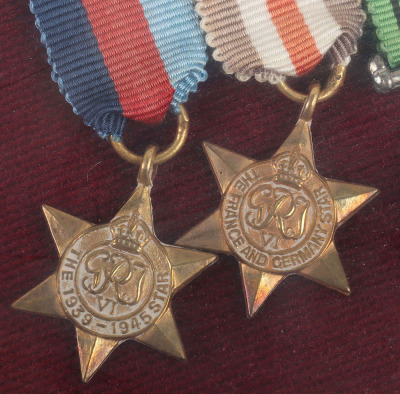 A Second World War Territorial Long Service Medal Group of 5 - 7