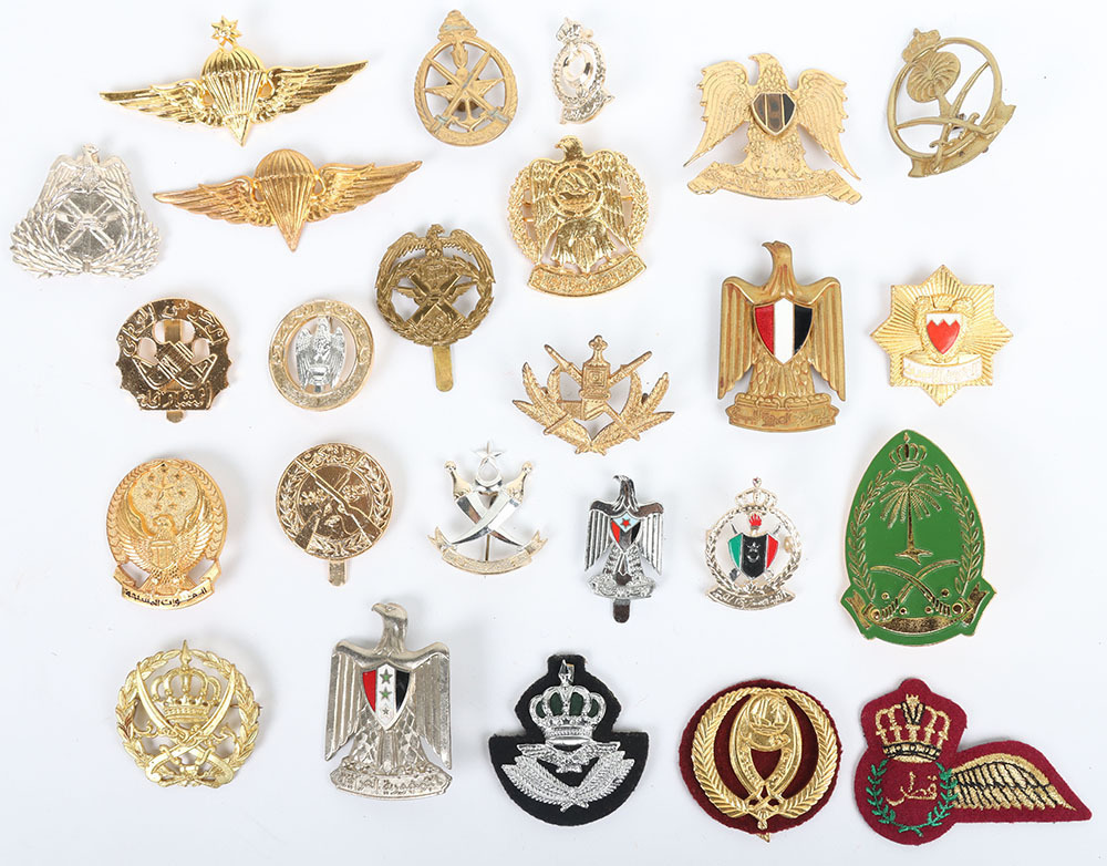 Middle Eastern Military Ranks Grouping of Middle East Military Badges