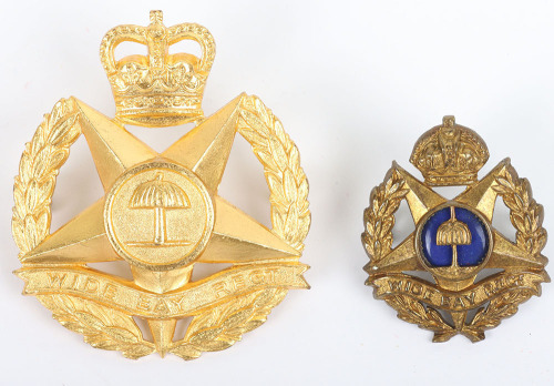 Australian Wide Bay Regiment Cap / Collar Badge