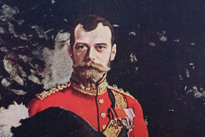 Tsar Nicholas II of Russia Print in Uniform of the Royal Scots Greys - 2