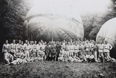 Rare 1930’s Czechoslovakian Army Balloon Section Photograph Album - 5