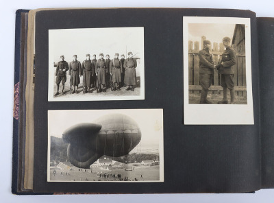 Rare 1930’s Czechoslovakian Army Balloon Section Photograph Album - 10