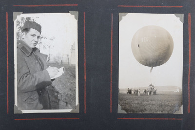 Rare 1930’s Czechoslovakian Army Balloon Section Photograph Album - 13