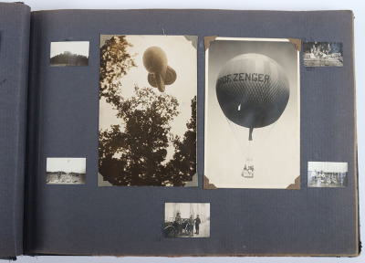 Rare 1930’s Czechoslovakian Army Balloon Section Photograph Album - 17