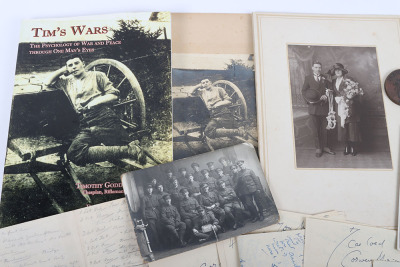 Historically Important Great War Diary Grouping of Timothy Goddard Elliott from 1914-1918, Covering Many of the Major Actions of WW1 including the Battle of the Somme in 1916, Where he went Over The Top with 9th Battalion City of London Queen Victoria Rif - 7