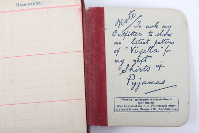 Historically Important Great War Diary Grouping of Timothy Goddard Elliott from 1914-1918, Covering Many of the Major Actions of WW1 including the Battle of the Somme in 1916, Where he went Over The Top with 9th Battalion City of London Queen Victoria Rif - 24