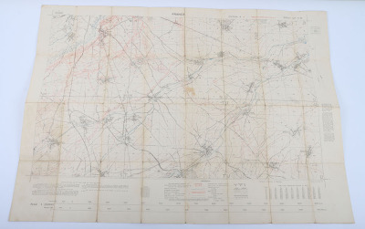 5x WW1 British Trench Maps - 2