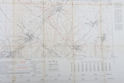 5x WW1 British Trench Maps - 3