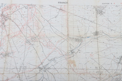 5x WW1 British Trench Maps - 5