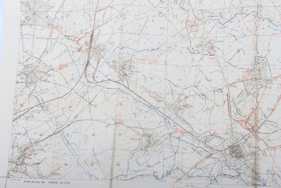 5x WW1 British Trench Maps - 12