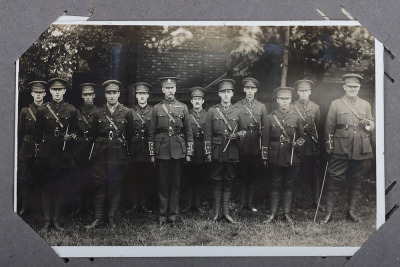 Great War Scrap Album of Captain Charles A Lindup 11th Queens Royal West Surrey Regiment - 18