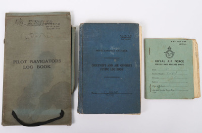 WW2 Royal Canadian Air Force Flying Log Book Set