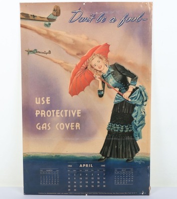 US WW2 Chemical Warfare Warning / Training Posters - 5