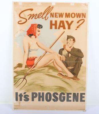 US WW2 Chemical Warfare Warning / Training Posters - 6