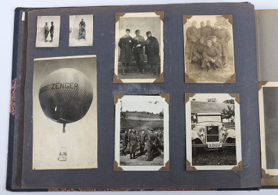 Rare 1930’s Czechoslovakian Army Balloon Section Photograph Album - 2