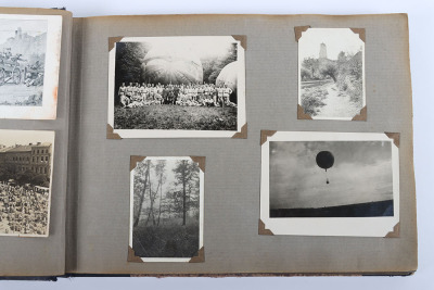 Rare 1930’s Czechoslovakian Army Balloon Section Photograph Album - 4