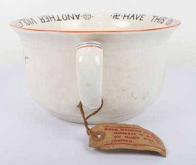 Fieldings Crown Devon WW2 Novelty Musical Chamber Pot - 11