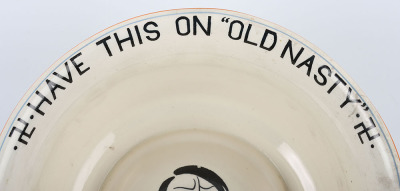 Fieldings Crown Devon WW2 Novelty Musical Chamber Pot - 3