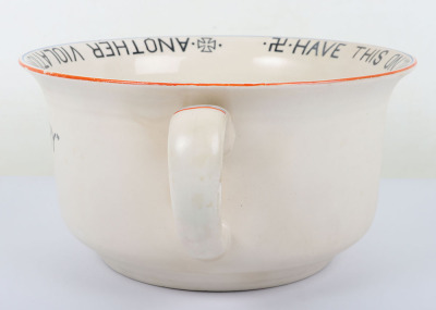 Fieldings Crown Devon WW2 Novelty Musical Chamber Pot - 11