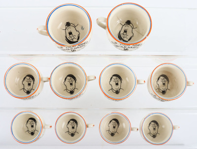 10x Fieldings WW2 Novelty Miniature Chamber Pots - 3