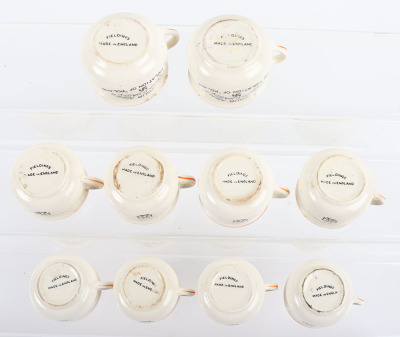 10x Fieldings WW2 Novelty Miniature Chamber Pots - 5
