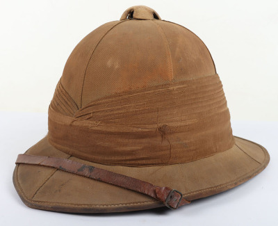 Great War Period Queens Royal West Surrey Regiment Other Ranks Foreign Service Helmet - 2
