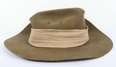 WW2 British Far East Theatre Slouch Hat - 5