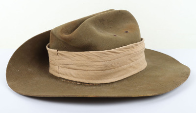WW2 British Far East Theatre Slouch Hat - 6