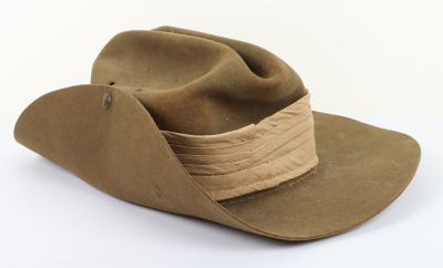 WW2 British Far East Theatre Slouch Hat - 7