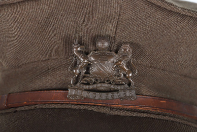 WW1 British Officers Cuff Rank Tunic, Peaked Cap and Equipment of 2nd Lieutenant H E Cuthbert Manchester Regiment (Volunteer Force) - 3